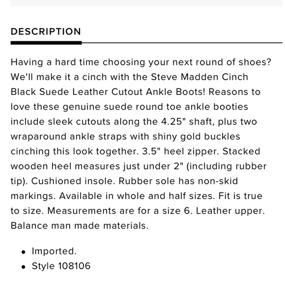 Steve Madden Cinch Bootie - Picture 10 of 11